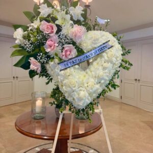 Funeral Heart Wreath